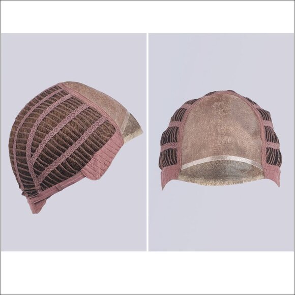 Jon Renau Carrie Smartlace Lace Front Human Hair-FS4/33/30A (Midnight Cocoa) - Picture 10 of 14